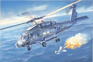 Hobbyboss 1:72 Hh-60H Rescue Hawk EarlyVersion Helicopter