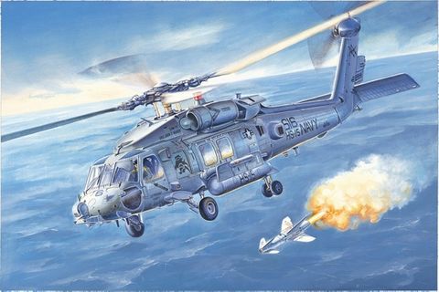 Hobbyboss 1:72 Hh-60H Rescue Hawk EarlyVersion Helicopter