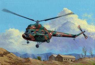 Hobbyboss 1:72 Mi-2T Hoplite Helicopter
