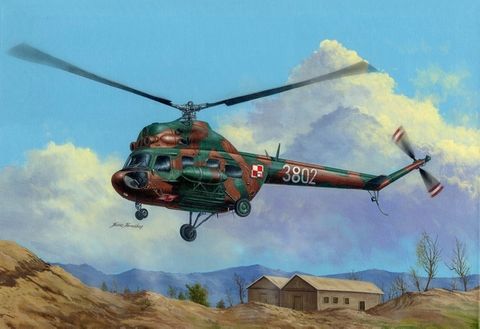 Hobbyboss 1:72 Mi-2T Hoplite Helicopter