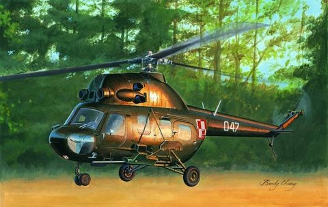 Hobbyboss 1:72 Mil Mi-2Us Hoplite Gunship Version