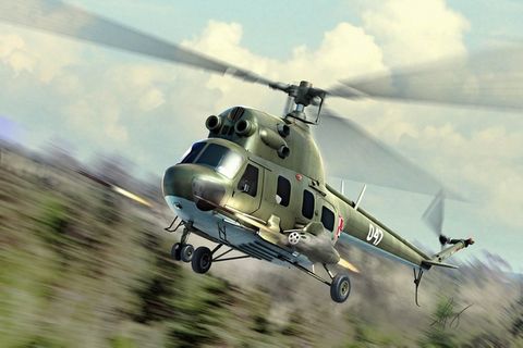 Hobbyboss 1:72 Mil Mi-2Urn Hoplite Helicopter