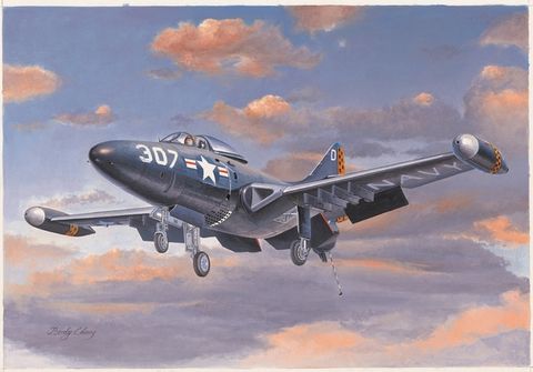 Hobbyboss 1:72 F9F-2 Panther