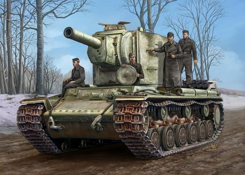 Hobbyboss 1:48 German Pz.Kpfw Kv-2 754(R( Tank