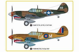 Hobbyboss 1:48 P-40M Kitty Hawk F