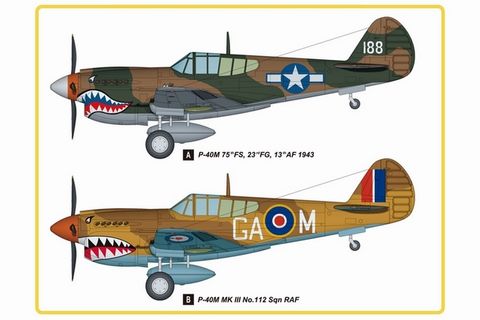 Hobbyboss 1:48 P-40M Kitty Hawk F