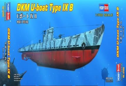 Hobbyboss 1:700 Dkm U-Boat Type IXB