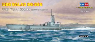 Hobbyboss 1:700 Uss Balao Ss-285 Submarine