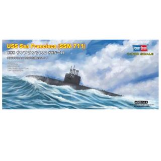 Hobbyboss 1:700 Uss San Francisco SSN-711 Submarine
