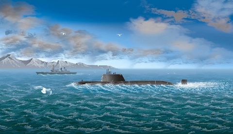 Hobbyboss 1:700 Hms Astute Submarine