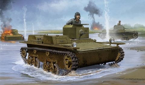 Hobbyboss 1:35 Soviet T-38 Amphibious Light Tank