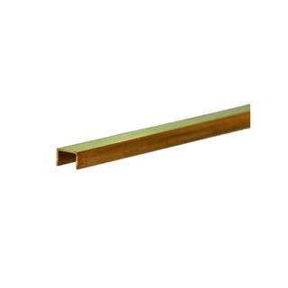 KS Metals Brass Channel 3/16 X 300Mm (1Pc)