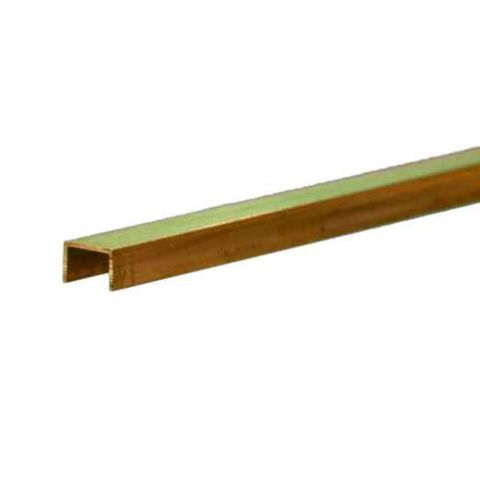 KS Metals Brass Channel 3/16 X 300Mm (1Pc)