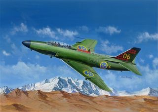 Hobbyboss 1:48 Saab J-32B/E Lanse