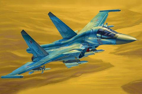 Hobbyboss 1:48 Russian Su-34 Fullback Fighter Bomber