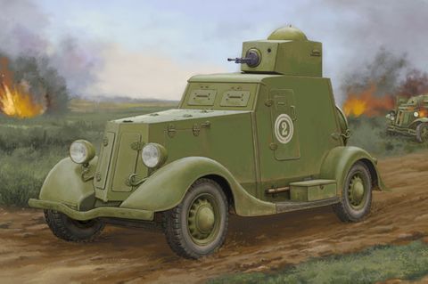 Hobbyboss 1:35 Soviet Ba-20 Armoured CarMod. 1939