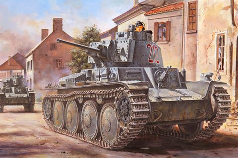 Hobbyboss 1:35 German Panzer Kpfw.38(T)Ausf.B*