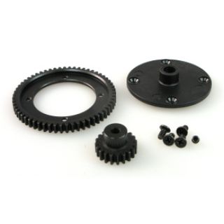 HBX Spur Gear (Steel) & Motor Pinion Gear (S