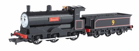 Bachmann Donald #7 w/Moving Eyes, HO Scale, Thomas & Friends