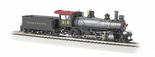 Bachmann Texas & Pacific #316 Baldwin 4-6-0 Loco, DCC Ready.  HO Scale