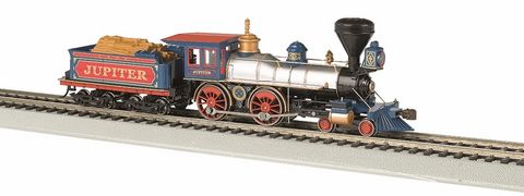 Bachmann Central Pacific 'Jupiter' DCC Ready ( HO American 4-4-0 )