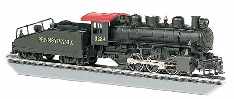 Bachmann Pennsylvania #3234 USRA 0-6-0 Loco w/Slope Tender, HO Scale