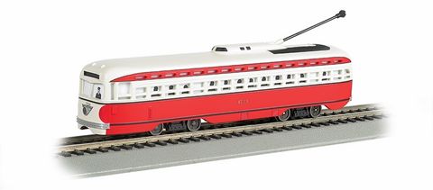 Bachmann Allegheny Transit Pittsburgh PCC Streetcar w/DCC, HO Scale