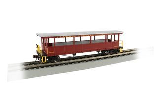 Bachmann Cumbres & Toltec #9619 Open-Sidded Excusion Car w/seats. HO