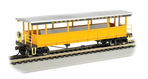 Bachmann Durango & Silverton Open-SidedExcursion Car. HO Scale