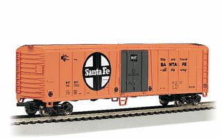 Bachmann Santa Fe #56252 50ft Steel Reefer. HO Scale