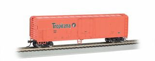 Bachmann Tropicana Orange TPX250 50ft Steel Reefer. HO Scale