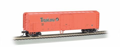Bachmann Tropicana Orange TPX250 50ft Steel Reefer. HO Scale