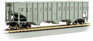 Bachmann Western Maryland #63834 45ft 3-Bay 100 Ton Hopper. HO Scale