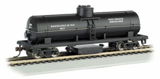 Bachmann Maintenance of Way Track Cleaning Tank Car. HO Scale
