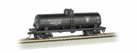 Bachmann US Army 40ft Single-Dome Tank Car. HO Scale