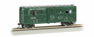 Bachmann Southern RR #45659 40ft Animated Stock Car with Horses. HO