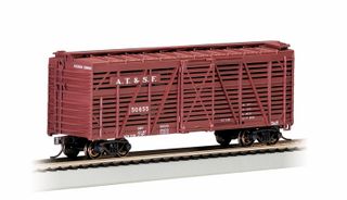 Bachmann Santa Fe ATSF #50655 40ft StockCar. HO Scale