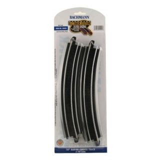 Bachmann 18" Radius Curved Track, 4/Pack, HO Scale