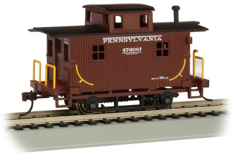 Bachmann Pennsylvania RR #476087 BobberCaboose. HO Scale