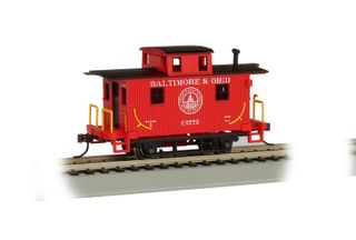 Bachmann Baltimore & Ohio #C1775 4-WheelBobber Caboose, HO Scale