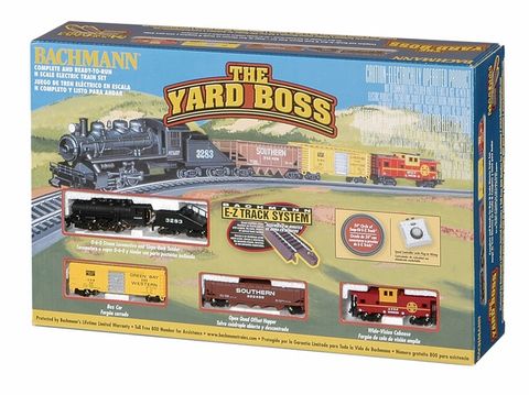 Bachmann Yard Boss Train Set with EZ Track. N Scale