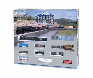 Bachmann Empire Builder Train Set ATSF with EZ Track & Roadbed. N