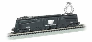 Bachmann Penn Central #4853 GG-1 Elec. Loco, B&W, DCC, N Scale