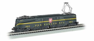 Bachmann PRR #4912 GG-1 Elec. Loco Brnswck Green 1 Stripe DCC Ready, N