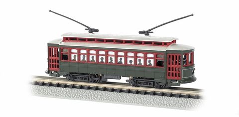 Bachmann Desire  Brill Trolley w/Headlight, N Scale