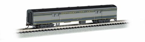 Bachmann Baltimore & Ohio 72ft Smooth Side Baggage Car. N Scale