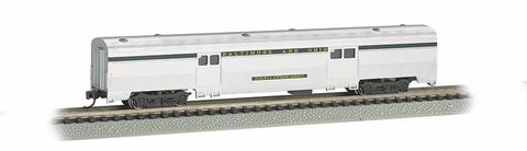 Bachmann B&O 72ft Streamlined Fluted Side 2 Door Baggage Car N Scale