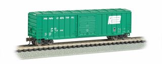 Bachmann Penn Central #167335 ACF 50.5ftO/Side Braced Sldg Dr B/car N