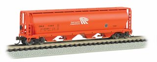 Bachmann Potash Corporation CGLX1455 4-Bay Cyl. Grain Hopper. N Scale