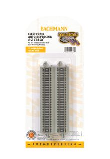 Bachmann Nickel Silver Auto Reversing 5"Straight, 6pcs, N Scale